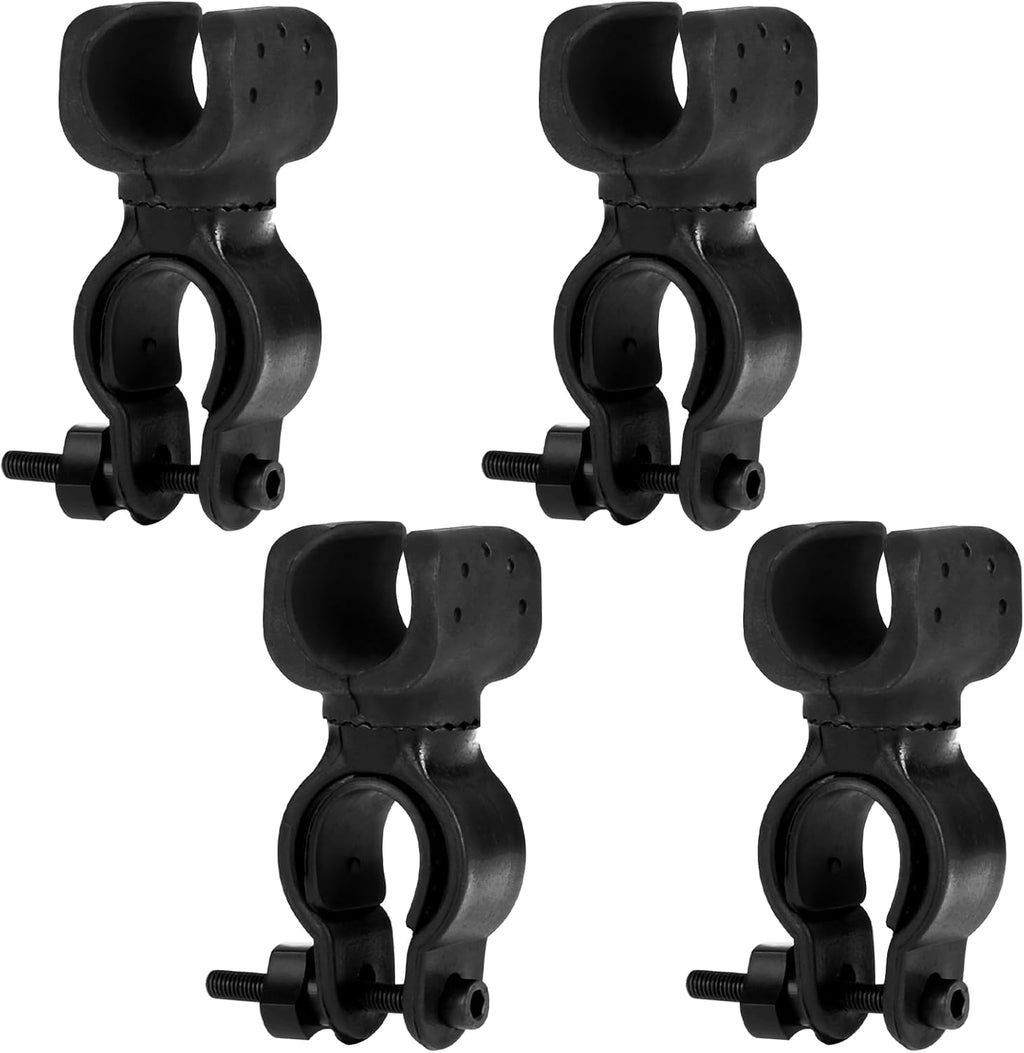 4 Pack Walking Stick Holders, Cane Holder, Wheelchair Accessories, Walking Stick Folder for Mobility Scooter, Crutch Holder