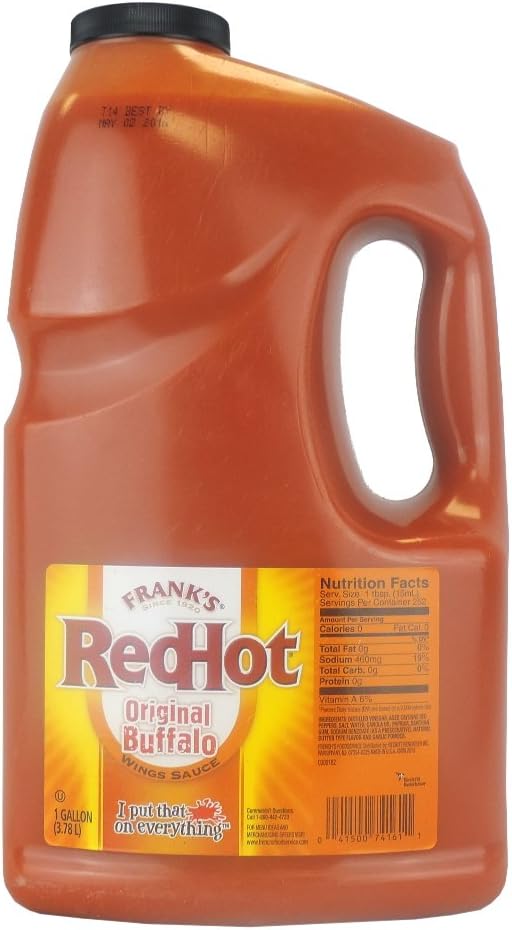 Frank's Red Hot - Original Buffalo Wings Sauce - 3.78L (Case of 4)