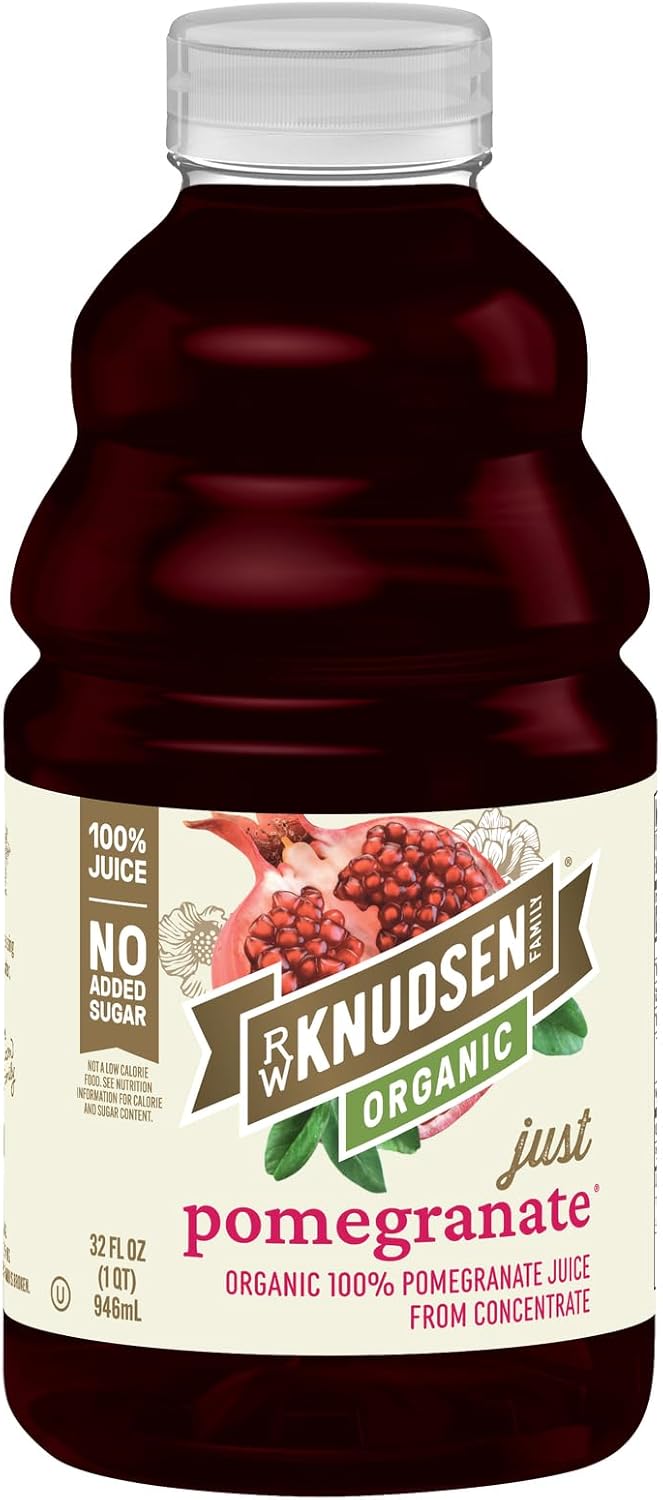 R.W. Knudsen Organic Pomegranate Juice from Concentrate, 32 fl oz (Pack of 1)