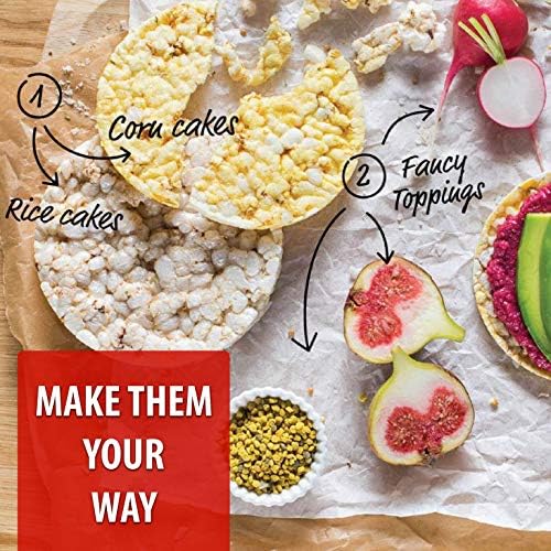 Galil Thin Rice Cakes with Salt, 3.5 Ounce (Pack of 12)
