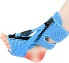 Plantar Fasciitis Night Splint-Upgrade 3 Adjustable Planter Facetious Relief Brace,Plantar Fasciitis Relief Women Men Straps,Support Relief Foot Drop Achilles Tendonitis Day Night(Blue-1PC)