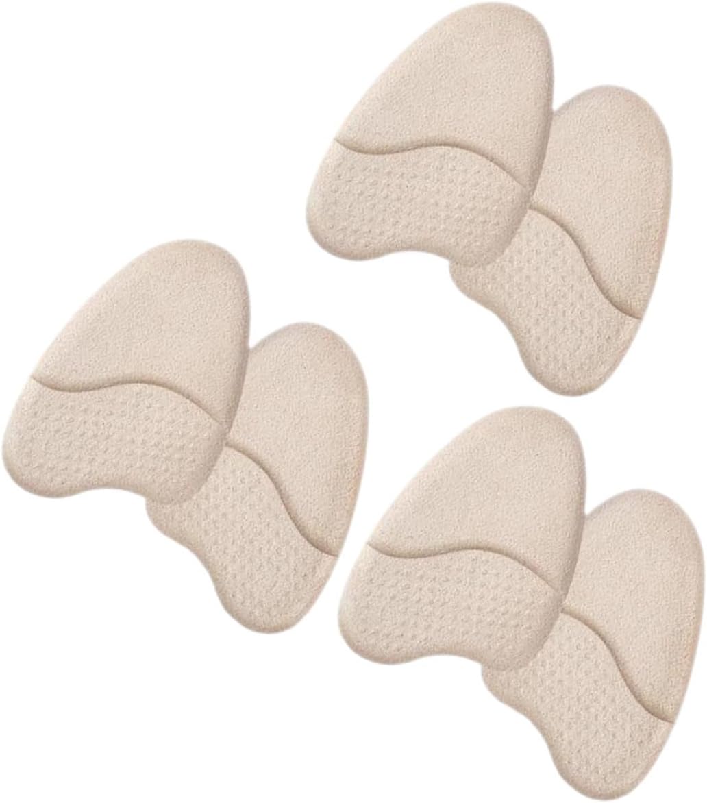 FOMIYES 3 Pairs Foot Pads Non-Slip Gel Metatarsal Pads for Women High Heels Inserts Comfortable