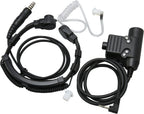 U94 PTT Adapter,U94 PTT Adapter Push to Talk Button Walkie Talkie Headset Connector Cable Radios Civilian Wiring Talkie Earpiece Headset U94 PTT System Military Adapter for T5000