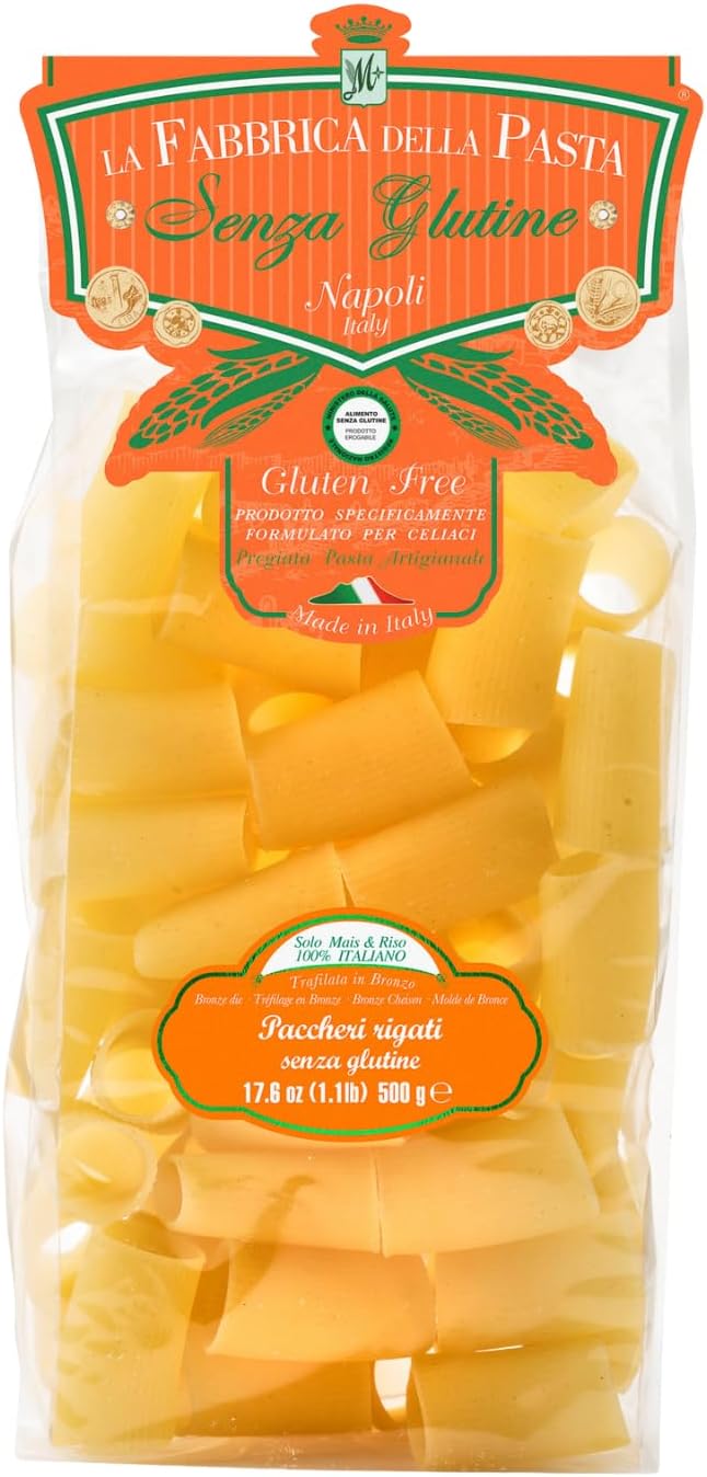 La Fabbrica Della Pasta - Senza Glutine - Paccheri Rigati - 500g