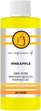 Just Essence Pineapple Fregrance Perfume Oil for Perfume Making, Personal Body Oil, Soap, Lotion, Candle Making & Incense | Premium Quality Undiluted & Alcohol Free | 16 Fl Oz