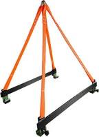 Watercraft Lift Sling,2800lb Watercraft Lift Sling, 43''Water Sling with Heavy Duty Black Powder Layer Steel Bracket, Polyester Sling,Suitable for Personal Life Rafts,PWC,Jet Ski