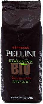 Pellini Bio (Organic) Medium Roast Whole Italian Coffee Beans 1.1lbs (500g)