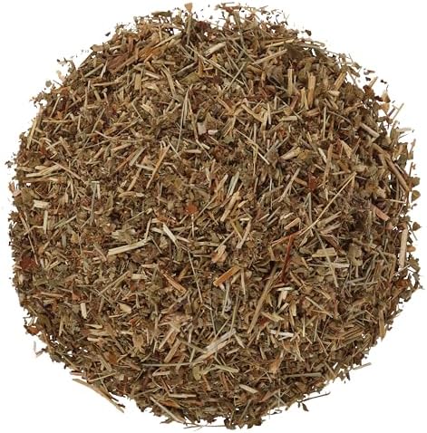 Halo Naturals Organic Agrimony Herb Cut & Sifted, 4 Ounces (Agrimonia eupatoria) USDA Certified | Resealable Pouch| Packaged in The USA