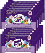 CADBURY MINI EGGS Milk Chocolate with Crisp Sugar Shell Easter Candy, 1.5 Pounds, 10 Bags