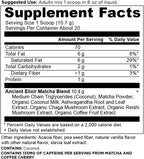 Matcha Green Tea Powder with Ashwagandha by Ancient Nutrition, Ancient Elixirs Superfood Matcha Energy Powder, with MCTs, Promotes Healthy Energy Levels, Paleo and Keto Friendly, 20 Servings