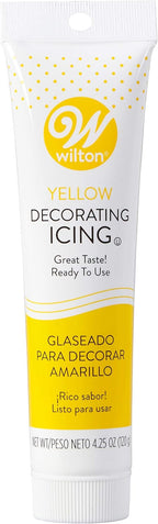 Food Items ICING TUBES 4.25OZ LEMN YELLW, us:one size, Lemon Yellow