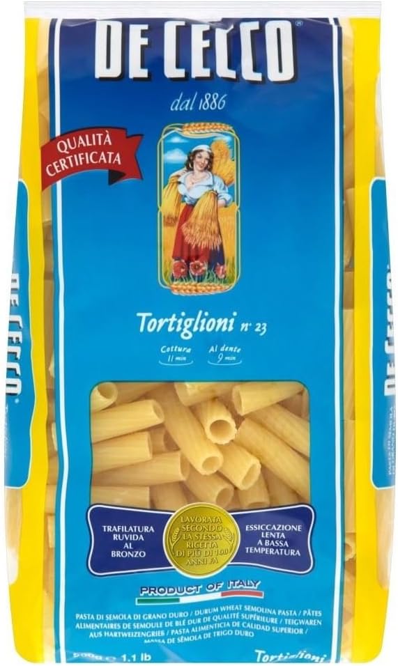 De Cecco Tortiglioni (500g) - Pack of 2