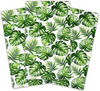 Gift Boutique 100 Tropical Palm Leaf Guest Napkins 3 Ply Disposable Paper Hawaiian Luau Green Leaves Room Party Decorative Towel