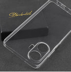 Cover for Realme C55 (6.72") Phone Case +（3 Pack） Screen Protector, Clear Silicone Case, Shockproof Slim Non-Slip Protective Case with Phone Ring Holder Adjustable 360°-Clear