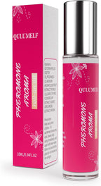 QULUMELF Pheromone Perfume for Women,Fragrance Pheromone Cologne Attract Men, Long Lasting Women's Perfume, Roller Ball Design, Portable and Fruity