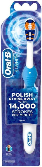 Oral-B Toothbrush 3D White Stains Away (Battery) (Pack of 3)