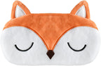Cute Sleep Masks Cartoon Animal Fox Eye Masks Soft Plush Sleeping Mask Travel Blindfold Eye Shade for Women Men (Fox)