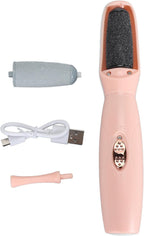 TARSHYRY Electric Foot Callus Remover,360° Rotating Dead Skin Removal Rechargeable Pedicure Tools Foot Grinder for Hard Cracked Dry Skin (Pink)