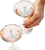 (Pack Of 20) Custom Edible Drink Floating Decorations Custom Content Edible Wafer Paper For Parties Weddings Wine Tastings Cocktails Cake Toppers And A Variety Of Other Drink Decorations