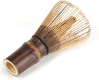 Mxtech Excellent Workmanship Easy to Use Matcha Whisk, Tea Whisk, 80 Prongs, Black, 4.33 Inches x 2.28 Inches