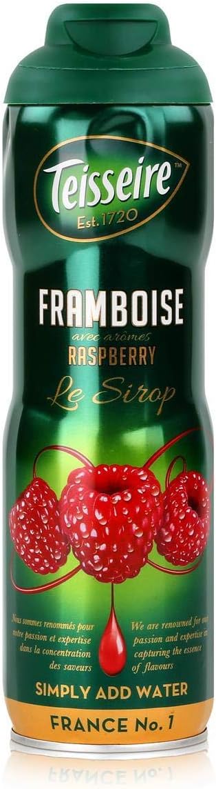 Teisseire French Syrup all natural Raspberry Syrup 20 fl.oz