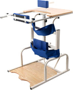 CANEVE Stander Walkers for Disabled, Rehabilitation Standing Frame, Stand Lower Limb Rehabilitation Training Equipment, Adjustable Height,White