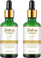 2pc Hiplift Buttocks Essential Oil, Butt Firming Enhancement Essential Oil for Women, Natural Herbal Hip Lift Up Massage Oil, Hip up Oil, Bigger Buttock Firm Massage Oil for Women