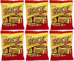 Cloetta Kex Choklad - Chocolate Filled Mini Wafers 156g - Pack of 6