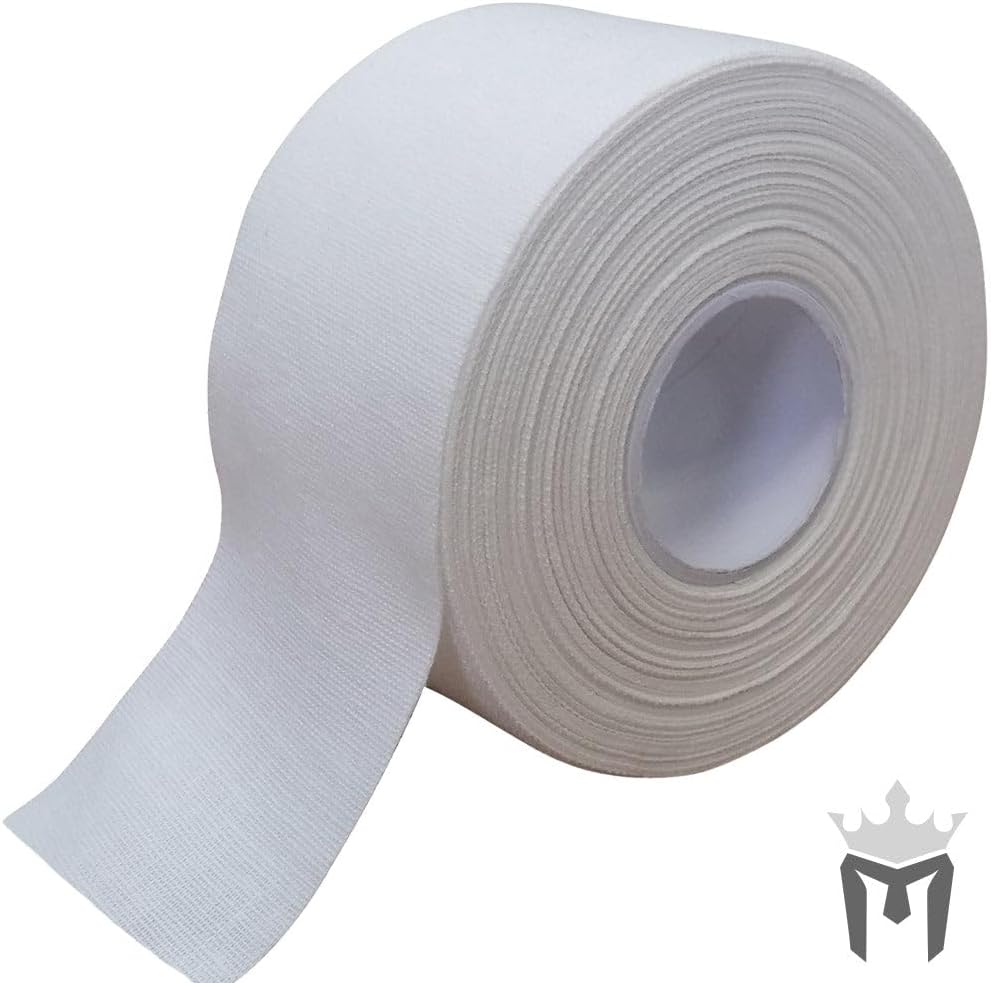 Meister 15Yd x 1.5" Premium Athletic Trainer's Tape for Sports and Medical (50% Longer) - White - 1 Roll