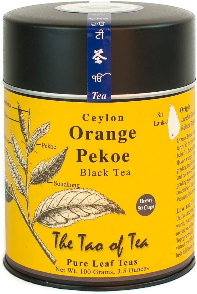 The Tao of Tea Ceylon Orange Pekoe, Sri Lankan Loose Tea, 3.5 Ounce