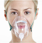 yuwell Adult Oxygen Mask with 6.6' Tubing - Soft - XL Size - 10 Pack