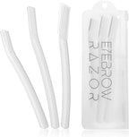 3Pcs Eyebrow Razor Trimmer, Multipurpose Exfoliating Dermaplaning Home Skin Care Safety Tool, Professional Facial Hair Removal,Shaver and Eyebrow Shaper For Women & Man