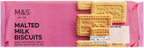 M & S Malted Milk Biscuit 200g - Pack of 6