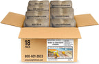 MRE Entrees Variety Pack (18-Pack) – Beef and Chicken Combo – Long Shelf Life – 2024+ Production Dates by Long Life Food Depot – Meals Ready to Eat