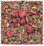 Tealyra - Raspberry Relaxation - 25 Bags - Herbal Loose Leaf Tea - Lemon Verbena - Hibiscus - Lemongrass - Calming Relaxing Bed Time Tea - Caffeine Free - 25 Sachets