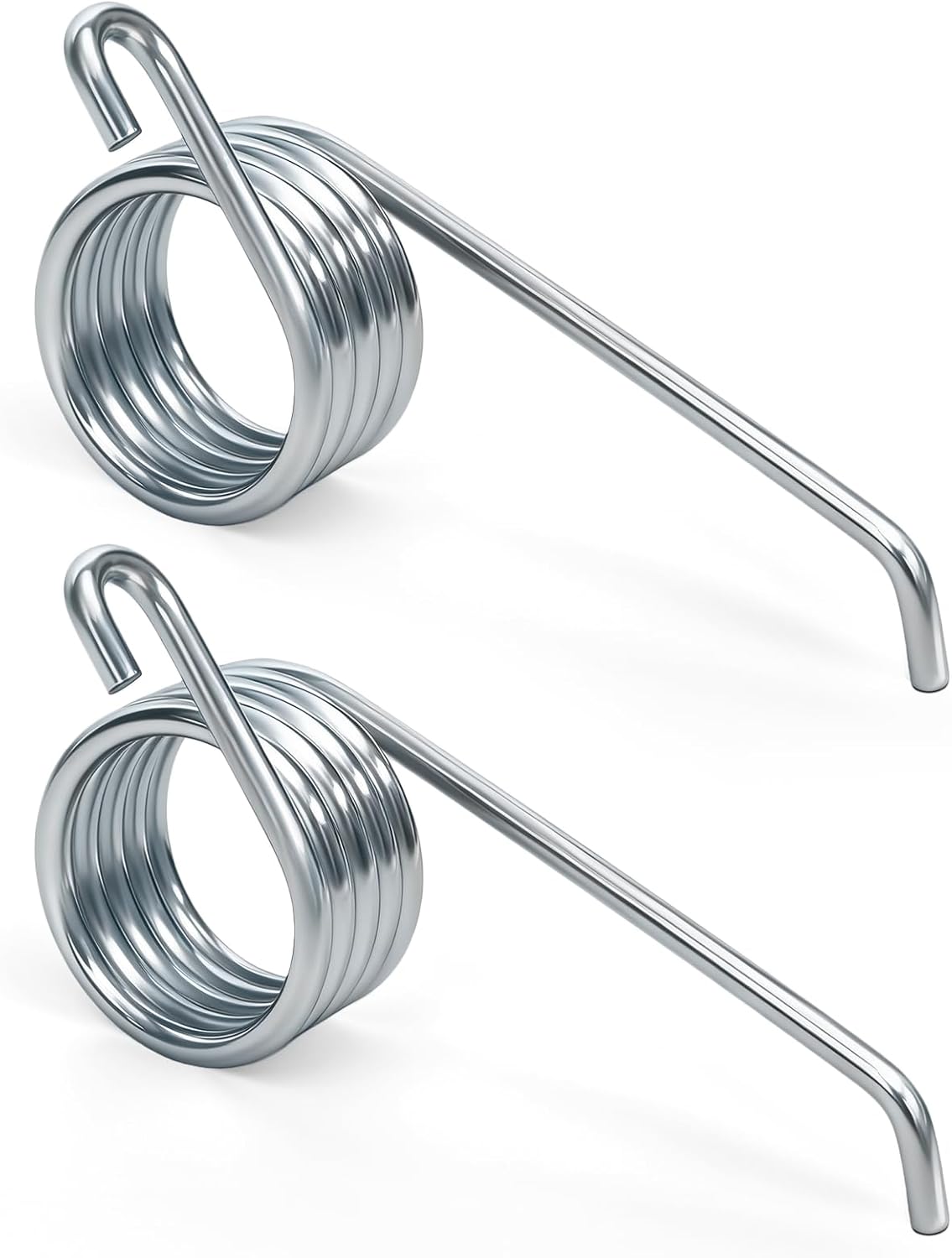 (2pcs) 5 Loops FG6127L4 Commercial Mop Bucket Wringer Spring Replacement Compatible with rubbermaid FG612788 Series Mop Bucket Ringer Torsion Water Side-Press Spring Parts