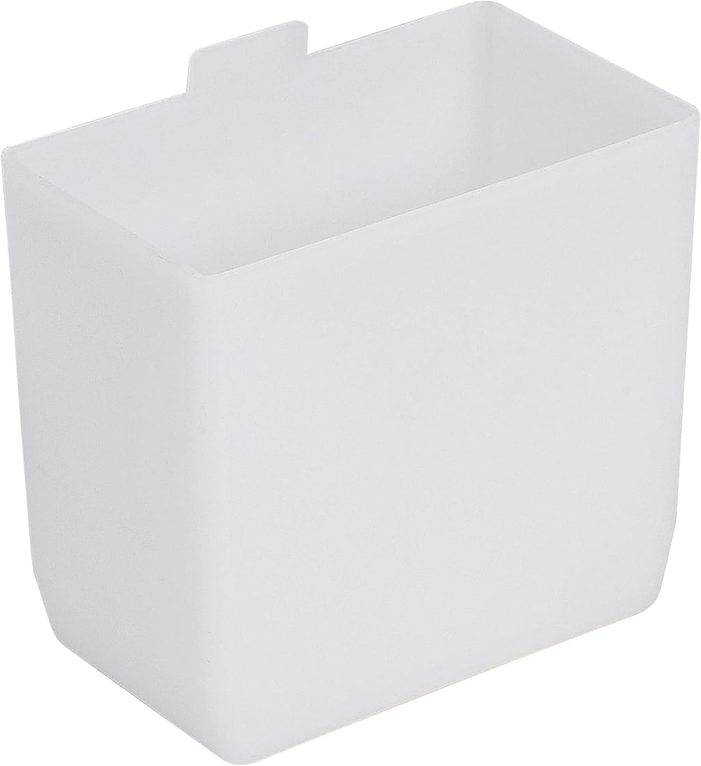 Akro-Mils 30101 Plastic Bin Cup Storage for Sorting Small Parts In Shelf Bins, (2-Inch x 3-1/4-Inch x 3-Inch), White, Case of 48