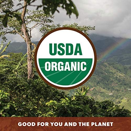 Low Acid Organic Coffee – Whole Bean, Mold-Free & Stomach Friendly by Java Planet, Chocolate and Almond, Medium Dark Roast, Arabica Gourmet Coffee Grade A, Smithsonian Bird Friendly, 1LB Bag