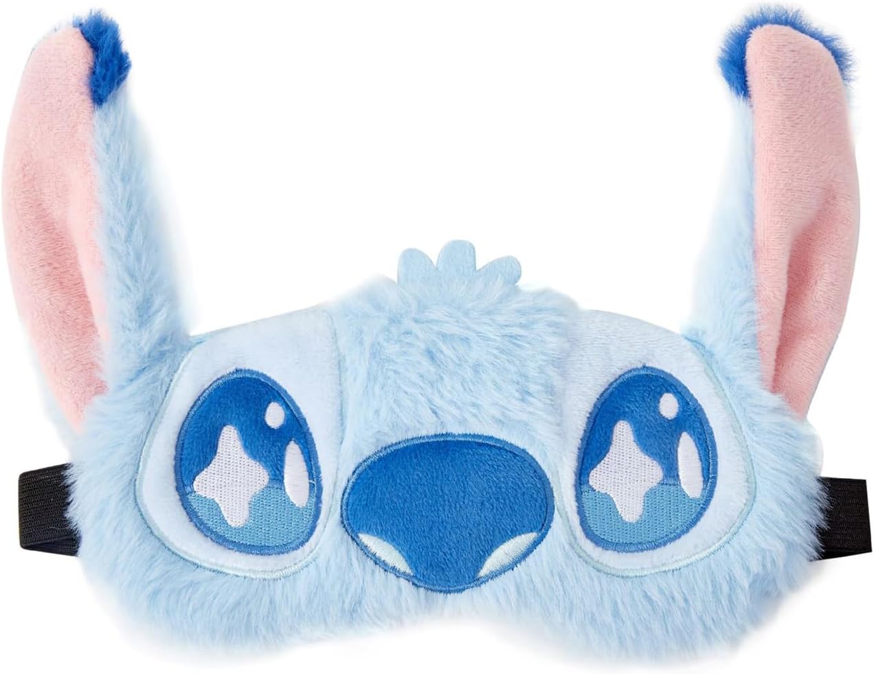 Cute Eye Masks for Sleep Cartoon Plush Blindfold Soft Funny Travel Eye Cover for Women Girls (Blue)