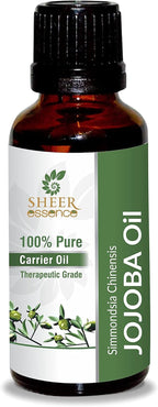 Jojoba Oil -(Simmondsia Chinensis)- Carrier Oil 100% Pure Natural Undiluted Uncut Therapeutic Grade Oil 16.90 Fl.OZ