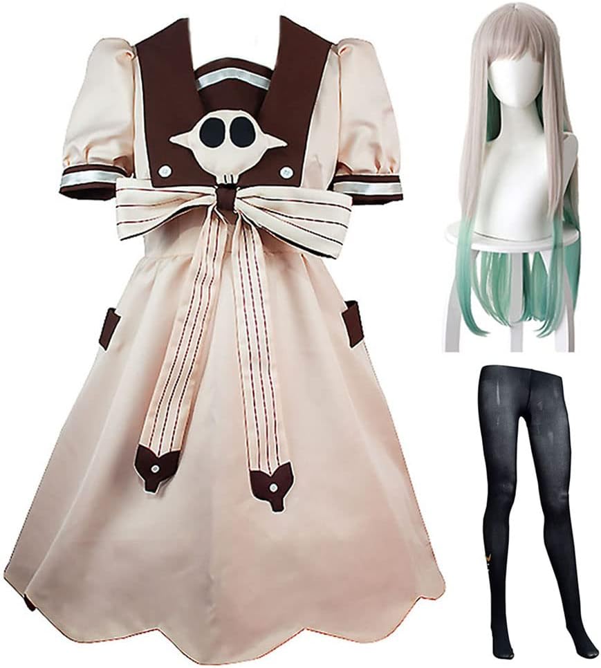 Tkieio Cosplay Costume Nene Cosplay Dress Outfit Full Set for Women