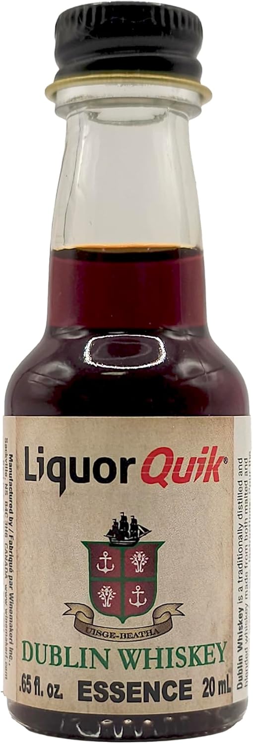 Liquor Quik-HOZQ8-323 Natural Whiskey/Bourbon Essence, 20 mL (Irish Whiskey)