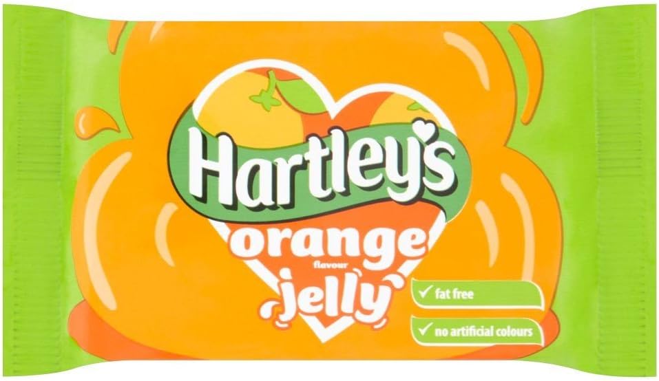 Hartley's Orange Jelly - 135g - Pack of 4 (135g x 4)