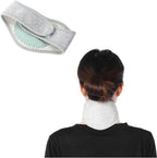 Neck Warmer with Tourmaline, Magnetic Health Therapy Self-Heating Deep Heat Infrared Neck Massager Cervical Spine Protection Spontaneous Heating Strap, Washable usable