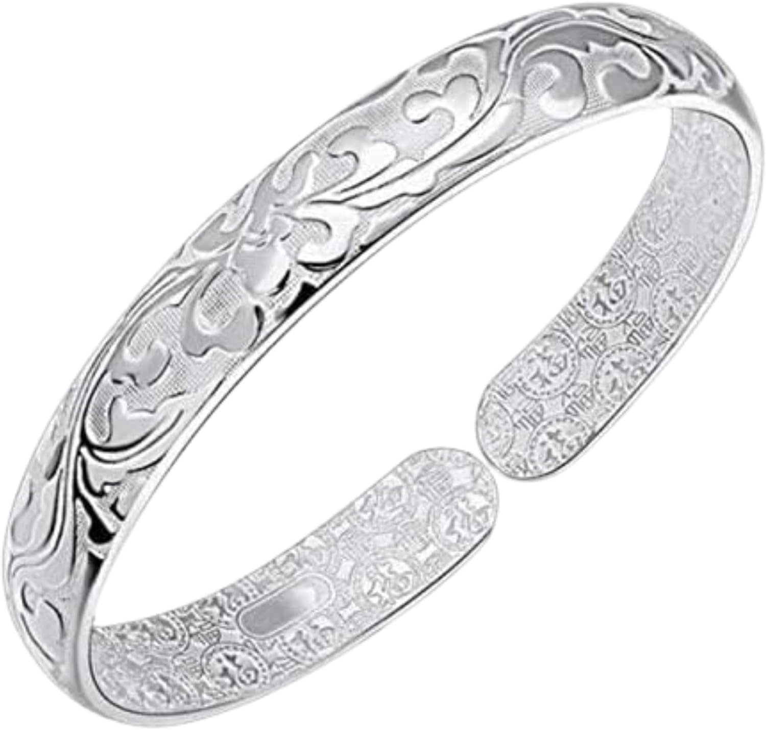 Women Jewelry 925 Silver Sterling Silver Bracelet Fashion Cuff Bangle Chain Bracelets Practical Processed Personalized Ideas Bracelet