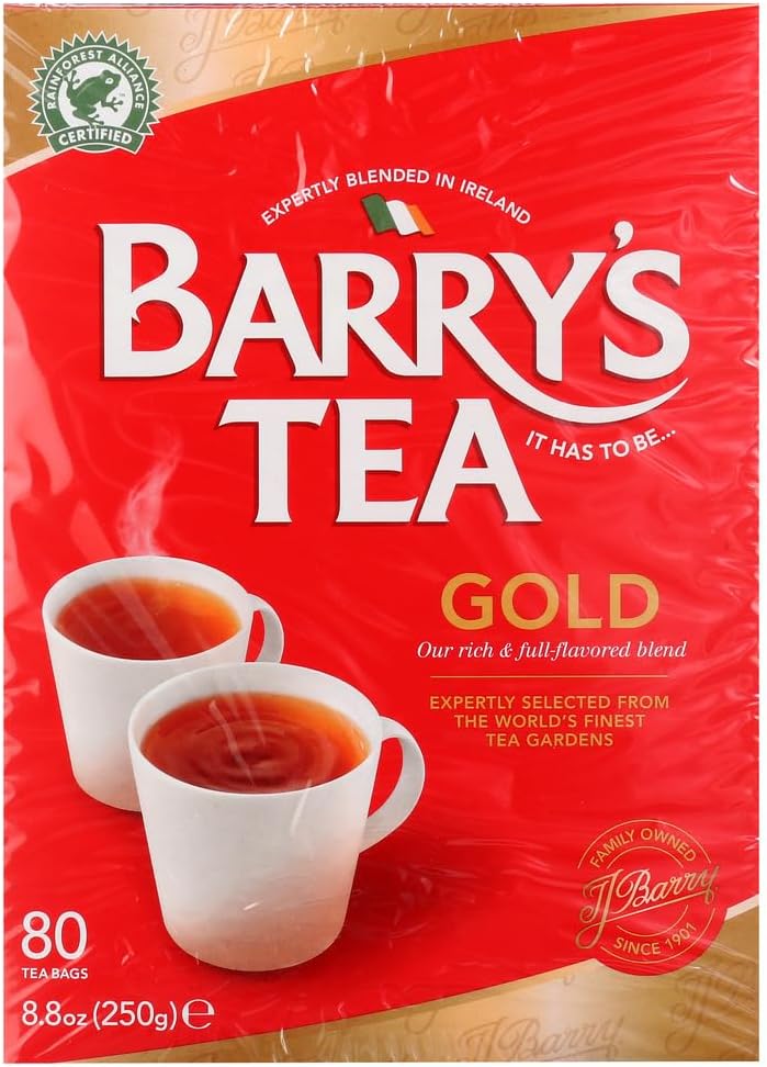 Barry's Tea Bags, Gold Blend, 80 Count (COMINHKG041738)