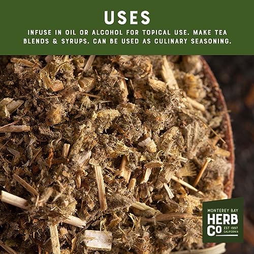 Horehound Herb Cut & Sifted, by Herb Co, White Horehound, Minty Taste, 1lb