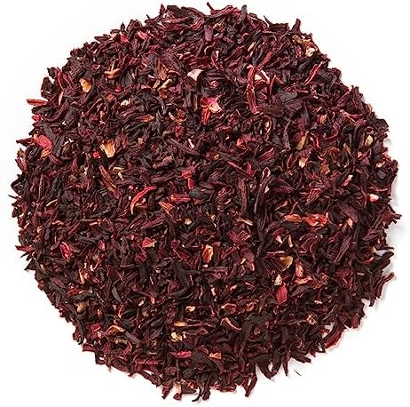 Davidson's Organics, Hibiscus Flowers C/S, Loose Leaf Tea, 16-Ounce Bag