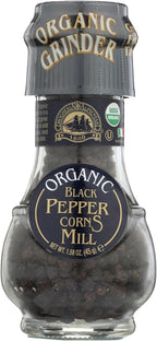 Drogheria & Alimentari organic black pepper corns mill 1.58 oz (pack of 6)