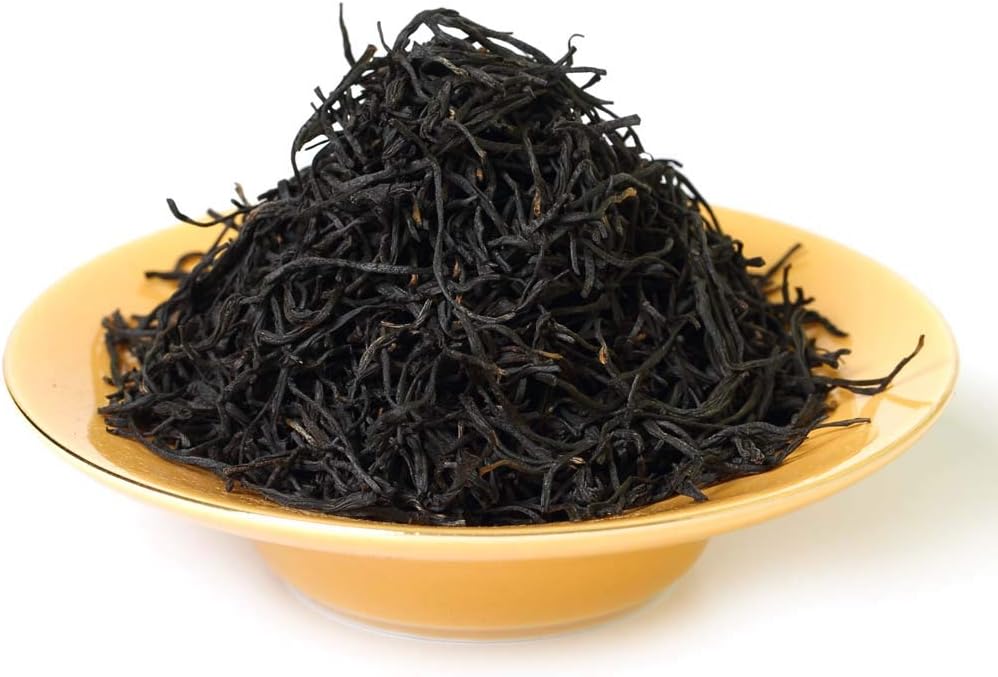 GOARTEA Keemun Black Tea - 250g / 8.8oz Supreme Grade - Chinese Anhui High Mountain Qimen Loose Leaf - English Breakfast Tea Bags